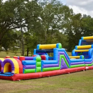 74ft Regular Obstacle Course with Warped Wall