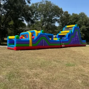 64' Sports Obstacle Course with Warped Wall